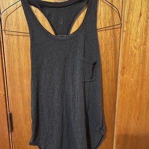 Lululemon racerback tank top grey